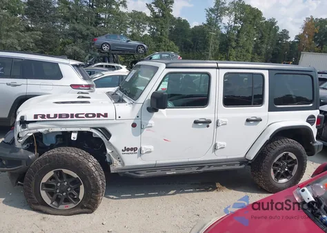 2020 Jeep Wrangler Unlimited Rubicon 4X4 from USA, damaged, VIN 1C4HJXFG3LW106778